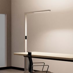 Gulvlampe INLUX DuoWork Slim Hvid