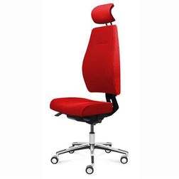 Kontorstol Magna med høj ryg og nakkestøtte