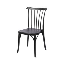 Stol CB 275 P,Plast , sort