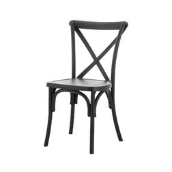 Stol CB 235 Plast, sort