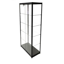Glasvitrine Diamond 8L, m. lys