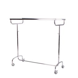 Tøjstativ L143, m. dobbelt bøjlestang