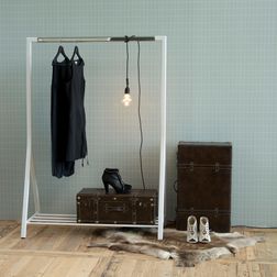 Tøjstativ Bremen, hvid