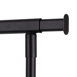 Tøjstativ 600, m. klap sammen funktion, sort
