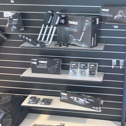 Rillepanel 120x120 cm, sort