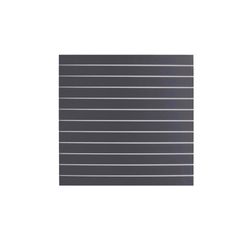 Rillepanel 120x120 cm Basic+, antracit