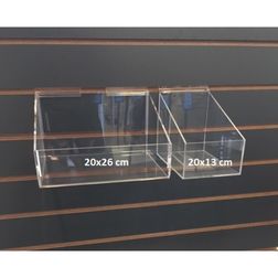 Acrylkurv 20x13 L cm