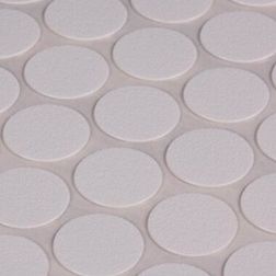 Dæktape hvid 1 ark (36stk) til slatwall