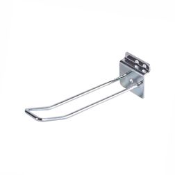 Krog dobbelt 30 cm el-zink til slatwall