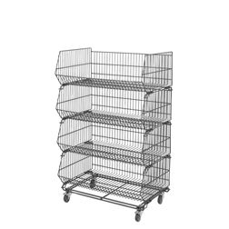 Stabelsælger FlexBasket 75 cm, antracit