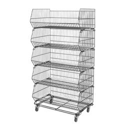 Stabelsælger FlexBasket 75 cm, antracit