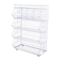 Stabelsælger StackLine 90 cm, zink