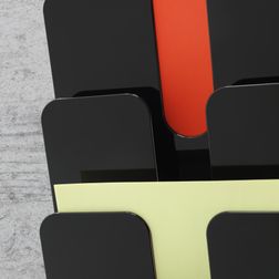 Brochure- og blanketholder Flexiplus 6 A4 høj