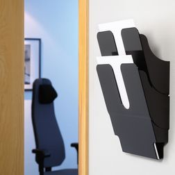 Brochure- og blanketholder Flexiplus 2 A4 høj