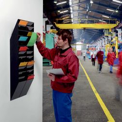 Brochureholder Flexibox 12 x A4 høj