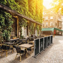 Multiboard kridtavle gadeskilt