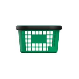 Indkøbskurv Ergo 26 liter, grøn