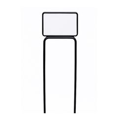 Kurvevogn 27-30 liter  med skiltestativ 