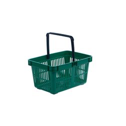 Indkøbskurv Great 27 liter, grøn
