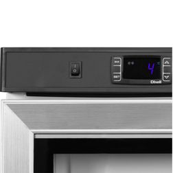 Display køleskabe Tefcold UR200G Hvid/Sort/stål