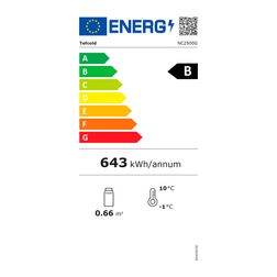 Display køleskab Tefcold NC2500