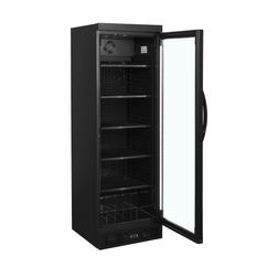 Display køleskab Tefcold CEV425 sort/sort