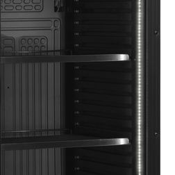Display køleskab Tefcold CEV425CP sort