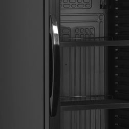 Display køleskab Tefcold CEV425CP sort