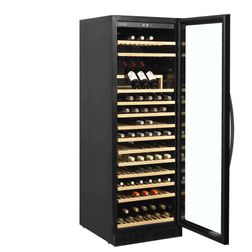 Vinkøleskab Tefcold TFW400-F Sort