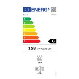Vinkøleskab Tefcold TFW400-F Sort