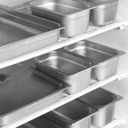 Lagerfryseskab Tefcold UF600S GN2/1 Stål