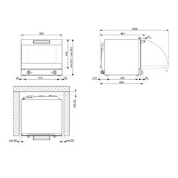 Konvektionsovn Smeg ALFA43X