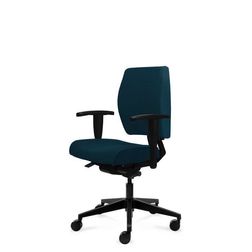 Kontorstol Magna lav ryg, sort