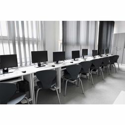Skolestol plast Flexi ben