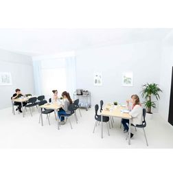Skolestol plast Colores ben