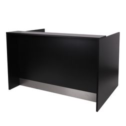Receptionsskranke Luno 170 cm, sort