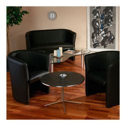 2 pers. loungesofa Club. sort