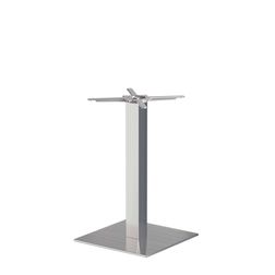 Resturantbord 6 mørk valnød 68x68x75,8h