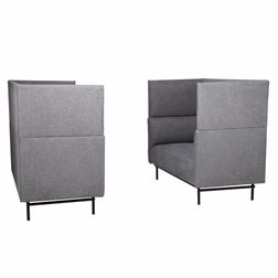 Højrygget sofa, Modena, Antracit