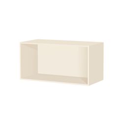 Square reol 4 D42 1 rum, hvid