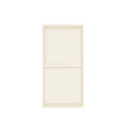 Square reol 5 D42 2 rum, hvid