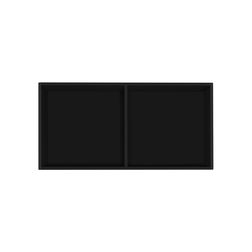 EP Colour reol 0003 1x2 rum, sort