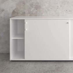 Skydedørsskab Jive med 4 rum