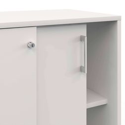 Skydedørsskab Jive med 4 rum