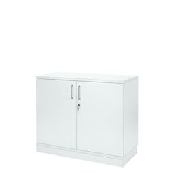 EP Xtra kontorskab B100 2 rum, hvid