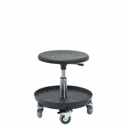 Taburet Smile m. værktøjshylde 