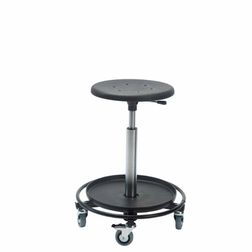 Taburet Smile m. værktøjshylde, høj