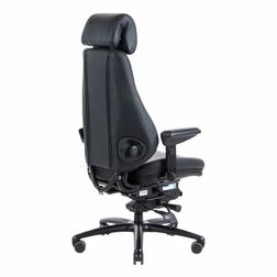 24 timers kontorstol Be-Ge 852, læder