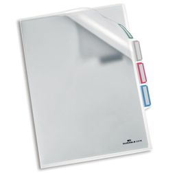 Plastomslag 3-delt A4 - 5 stk/pose