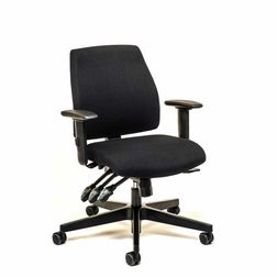 Kontorstol Interstuhl GEOS 16GD1 sort